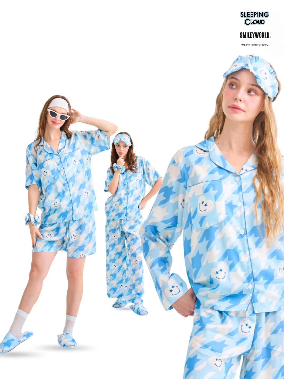 Shinori Collection - Blue (Short Sleeves + Pants Set)