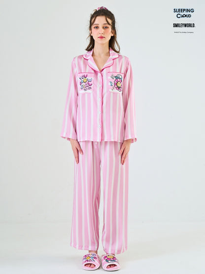 Smiley World Collection - Pink Tuesday (Long Sleeves + Pants Set)
