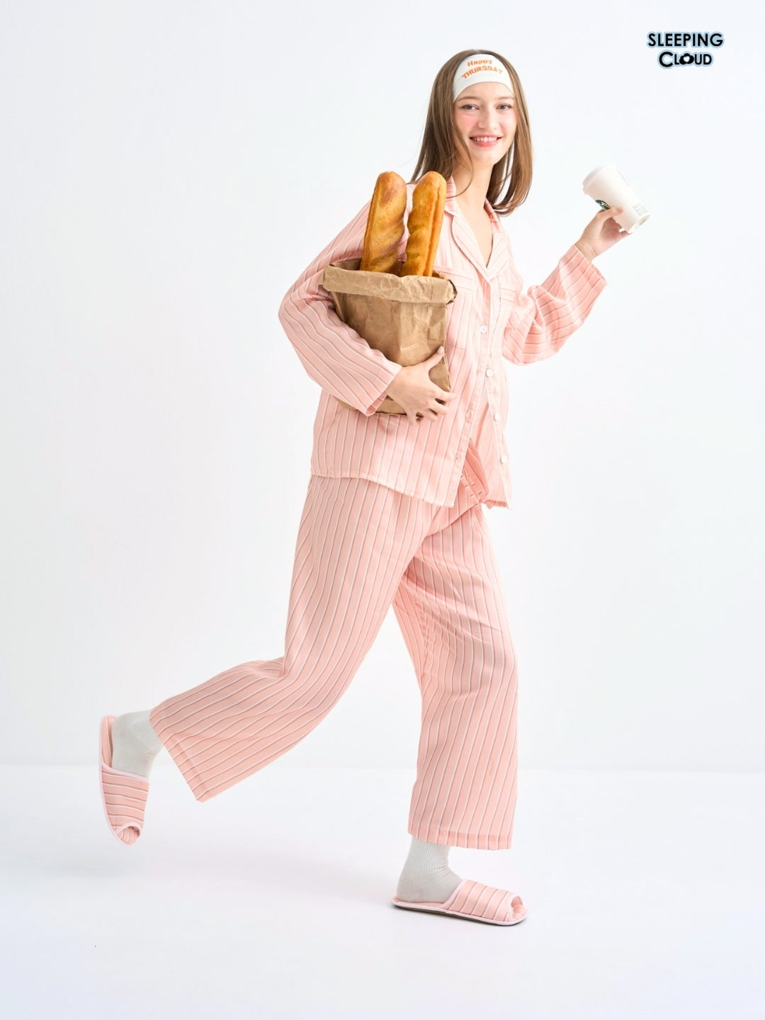Make Up Your Day Collection - Orange Thursday (Long Sleeves + Pants Set)
