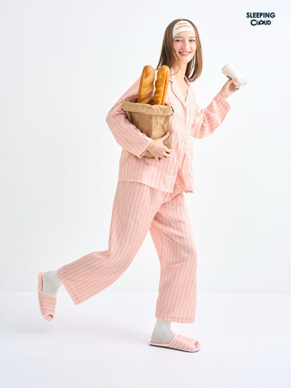Make Up Your Day Collection - Orange Thursday (Long Sleeves + Pants Set)