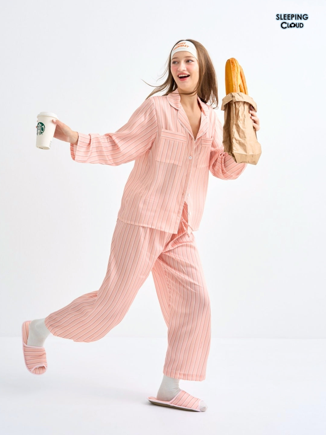 Make Up Your Day Collection - Orange Thursday (Long Sleeves + Pants Set)