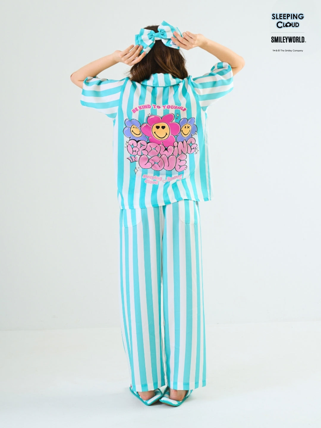 Smiley World Collection - Teal Wednesday (Short Sleeves + Pants Set)