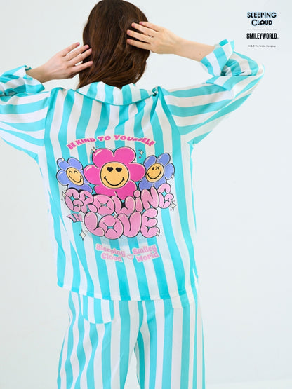 Smiley World Collection - Teal Wednesday (Long Sleeves + Pants Set)