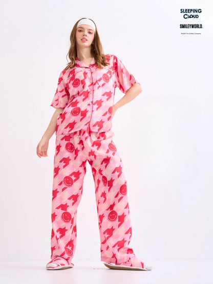 Shinori Collection - Red (Short Sleeves + Pants Set)