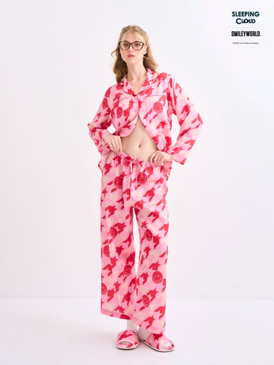 Shinori Collection - Red (Long Sleeves + Pants Set)