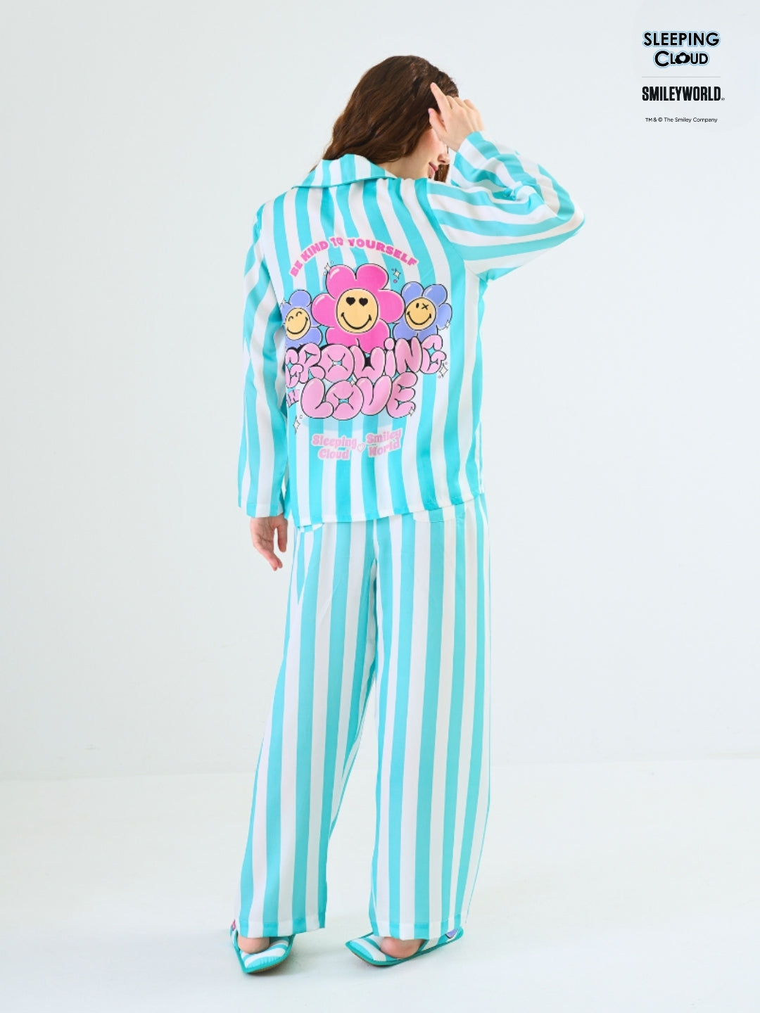 Smiley World Collection - Teal Wednesday (Long Sleeves + Pants Set)