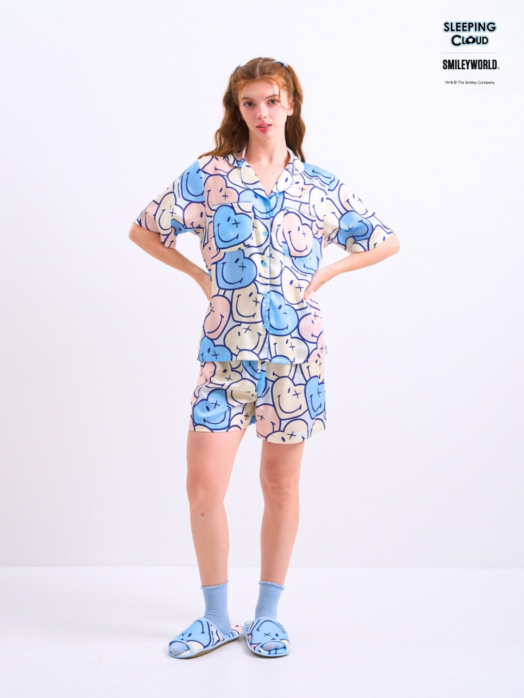Candy Collection - Blue (Short Sleeves + Shorts Set)