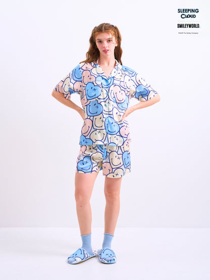 Candy Collection - Blue (Short Sleeves + Shorts Set)