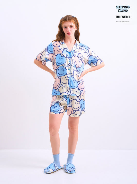 Candy Collection - Blue (Short Sleeves + Shorts Set)