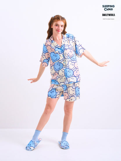 Candy Collection - Blue (Short Sleeves + Shorts Set)