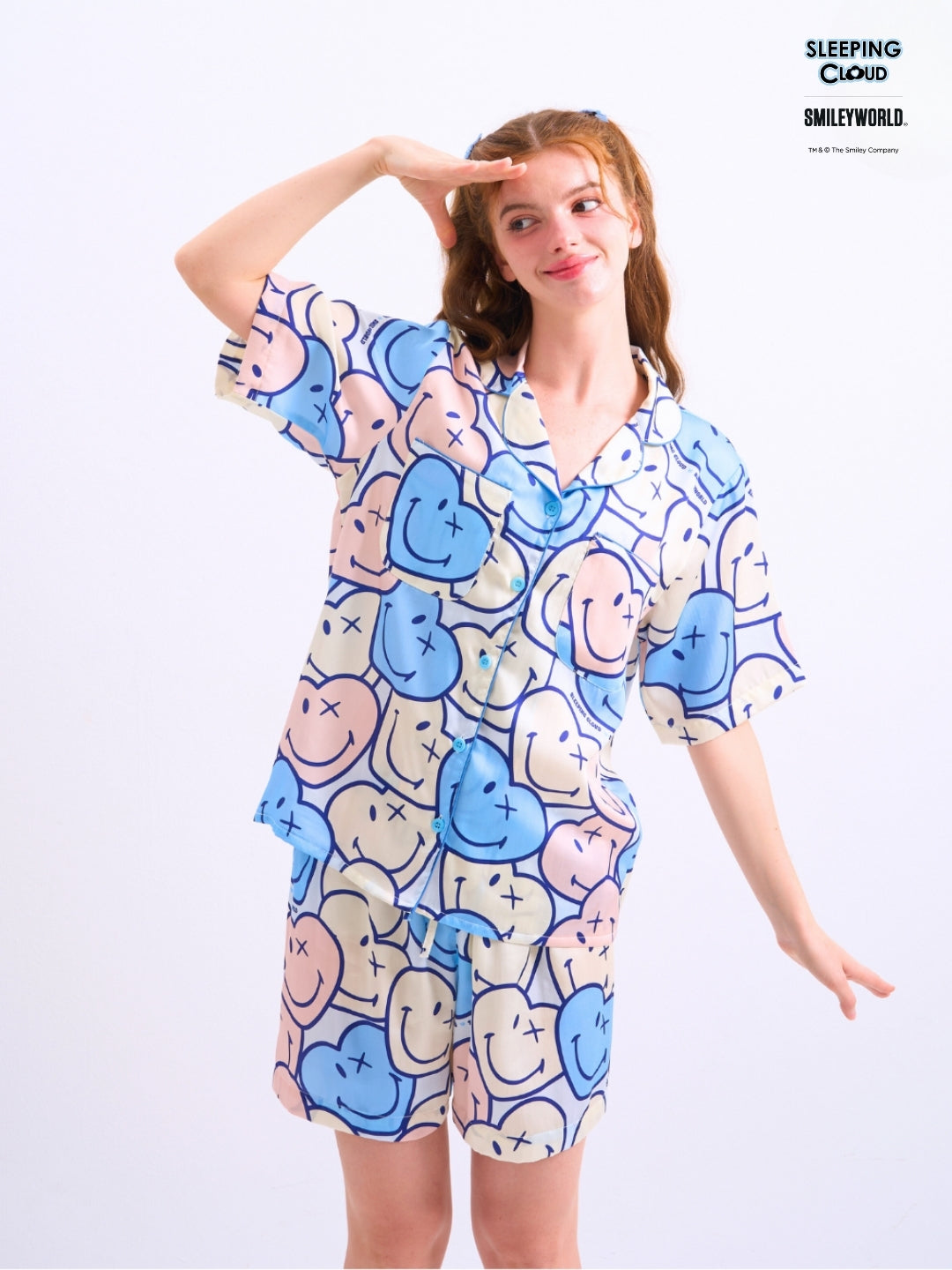 Candy Collection - Blue (Short Sleeves + Shorts Set)