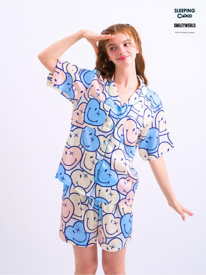Candy Collection - Blue (Short Sleeves + Shorts Set)