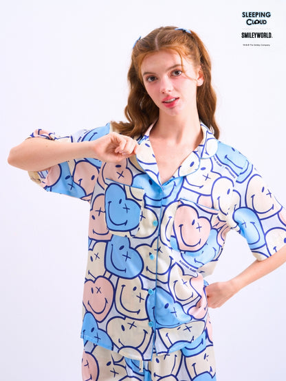 Candy Collection - Blue (Short Sleeves + Shorts Set)