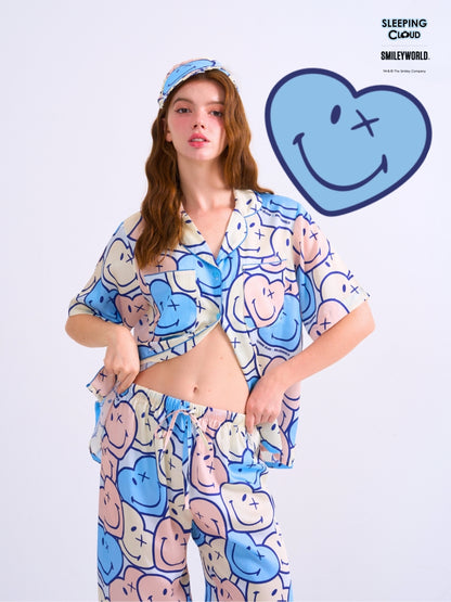 Candy Collection - Blue (Short Sleeves + Pants Set)