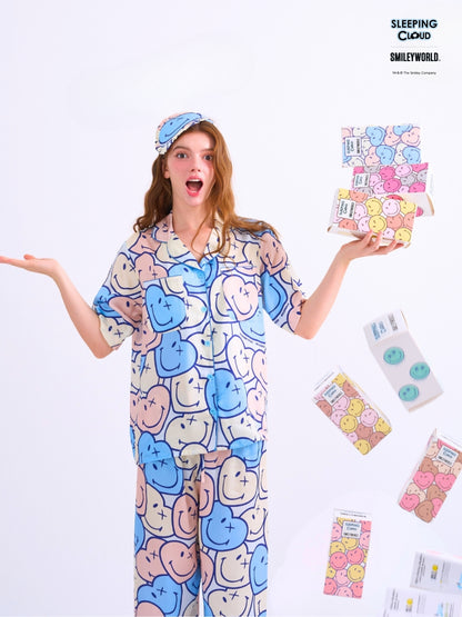 Candy Collection - Blue (Short Sleeves + Pants Set)