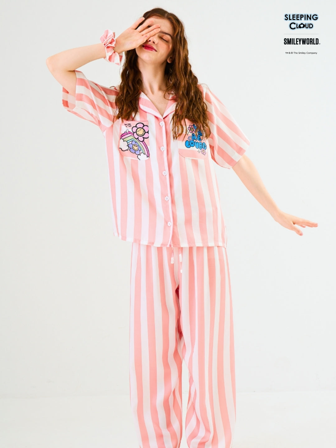 Smiley World Collection - Orange Thursday (Short Sleeves + Pants Set)