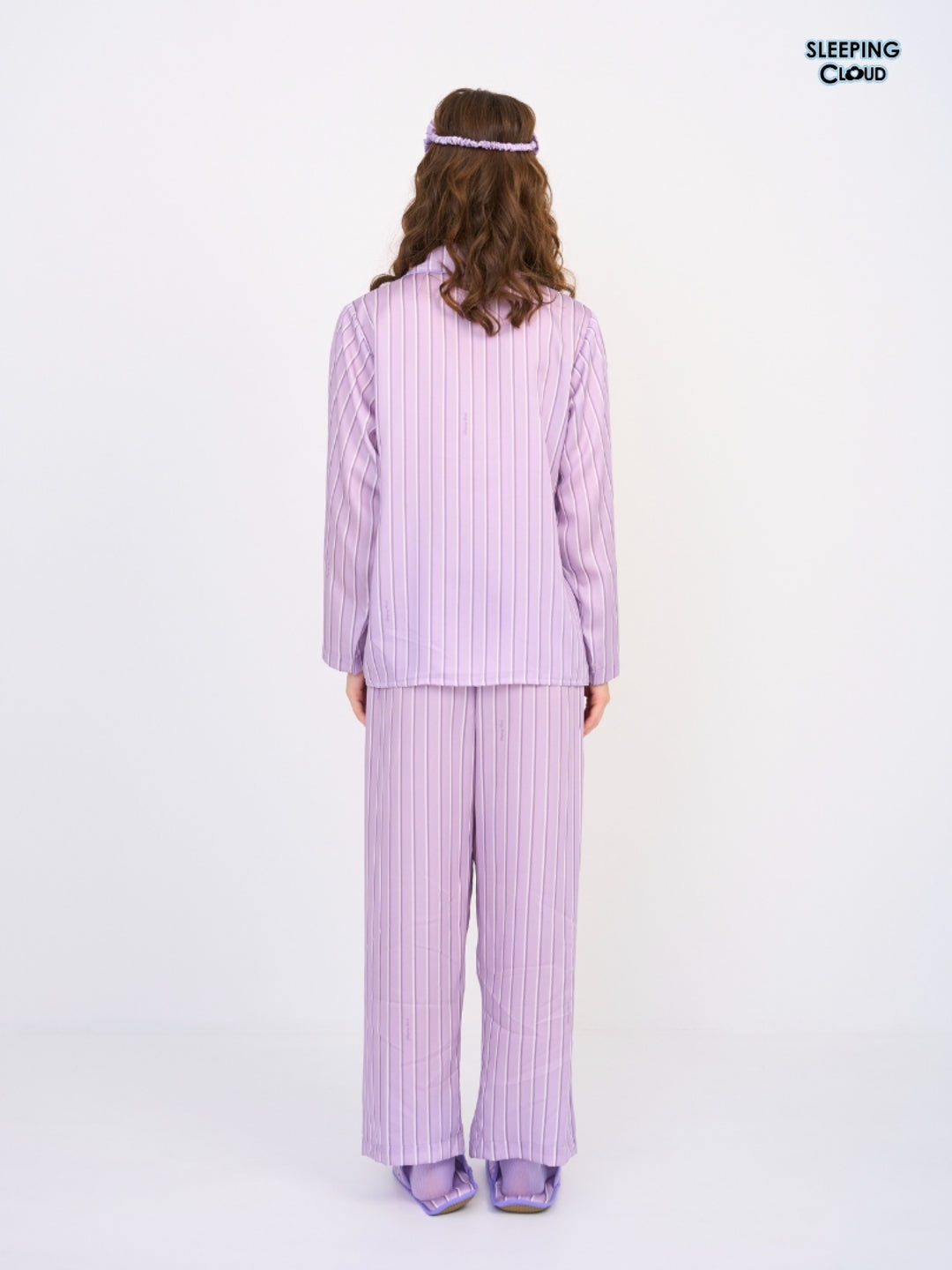 Make Up Your Day Collection - Purple Saturday (Long Sleeves + Pants Set)