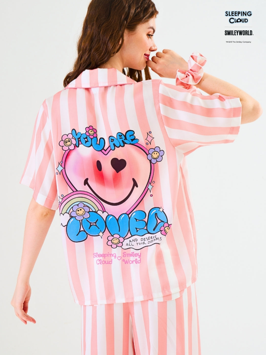 Smiley World Collection - Orange Thursday (Short Sleeves + Pants Set)