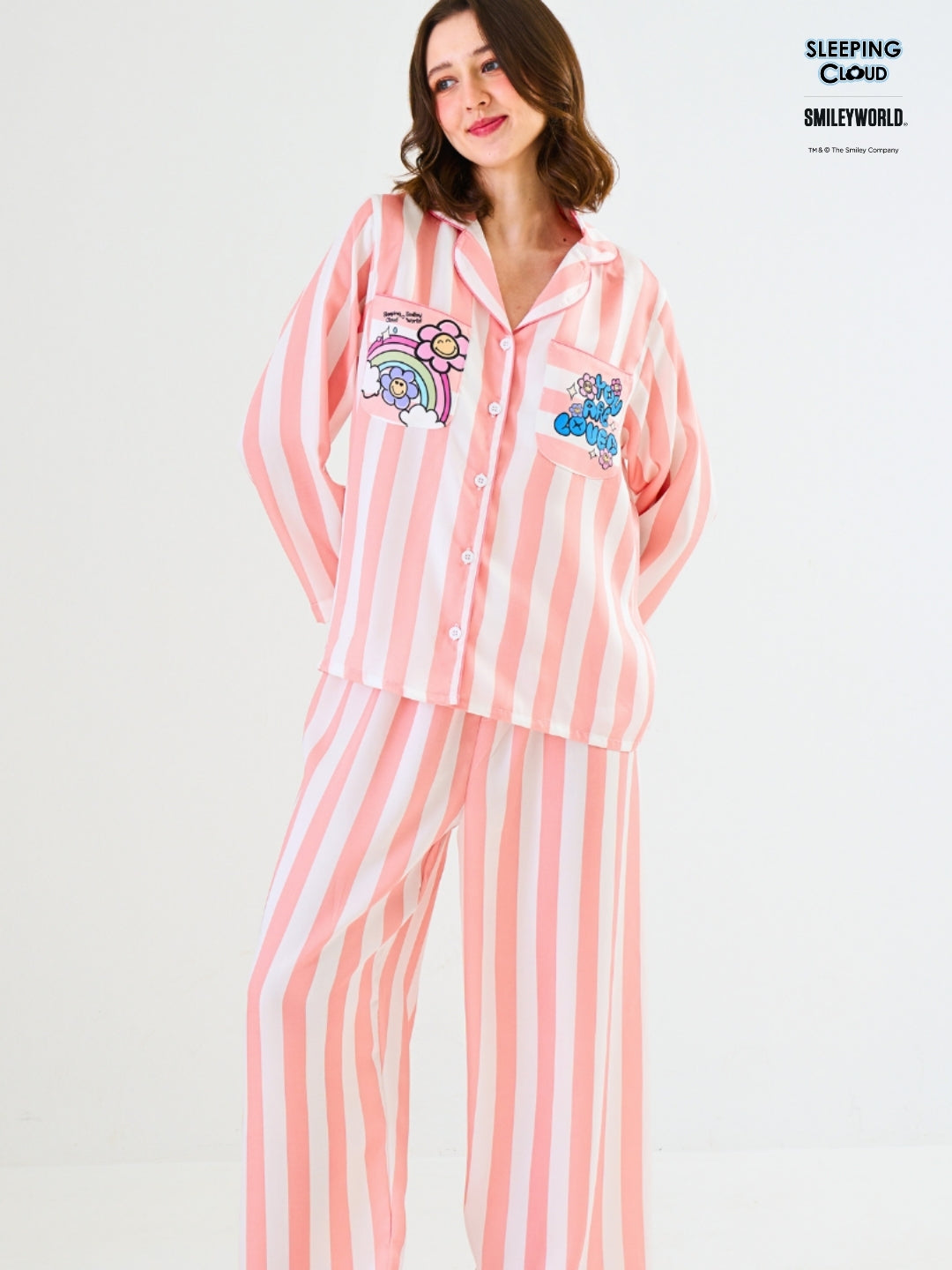 Smiley World Collection - Orange Thursday (Long Sleeves + Pants Set)