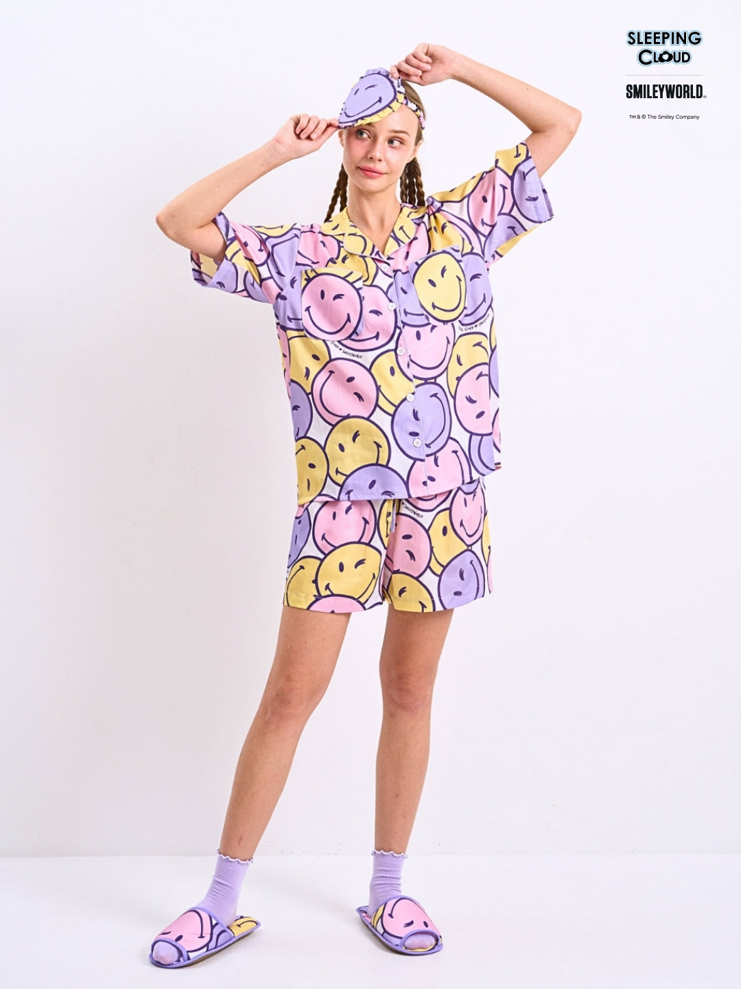 Candy Collection - Purple (Short Sleeves + Shorts Set)