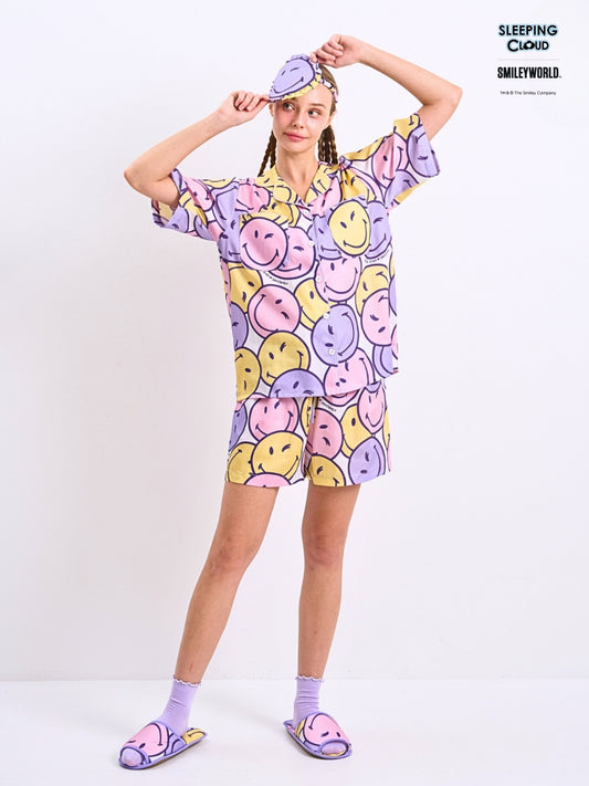 Candy Collection - Purple (Short Sleeves + Shorts Set)